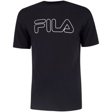 Camiseta Masculina Fila Manga Curta Letter Outline