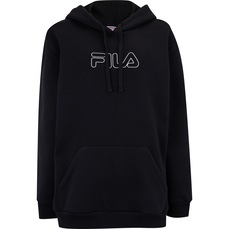 Blusão Feminino Fila com Capuz Letter Winter Outline