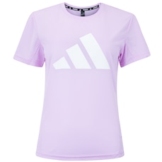 Camiseta Feminina adidas Manga Curta Run It