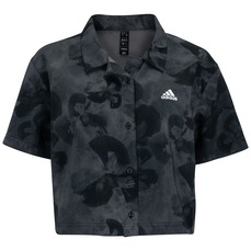 Camisa Cropped Feminina adidas All Over Print