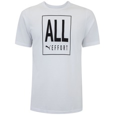 Camiseta Masculina Puma Manga Curta All Effort Slogan