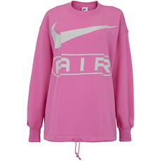 Imagem do produto Blusão Feminino Nike sem Capuz Sportswear Air OOS Flc Crew na posição 9 de 2