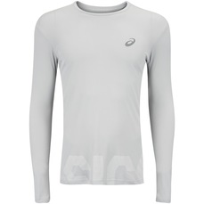 Camiseta Masculina ASICS Manga Longa Leve com Proteção UV