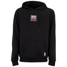 Blusa de Moletom do Chicago Bulls NBA Masculina com Capuz Fechado NB530