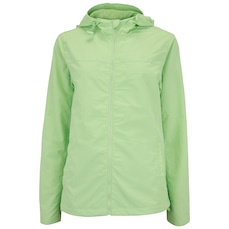 Jaqueta Corta-Vento Feminina Oxer com Capuz Bloqui