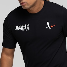 Camiseta Masculina Nike Manga Curta Dri-fit Run Energy
