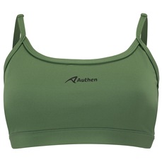 Top Fitness sem Bojo Authen Média Sustentação Ajustável Essential Run Reto Adulto