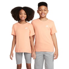 Camiseta Juvenil Nike Manga Curta Sportswear Embroidered Future