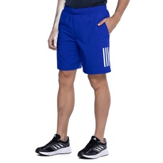 Bermuda Masculina adidas Tennis Club 3 Listras 9 Polegadas