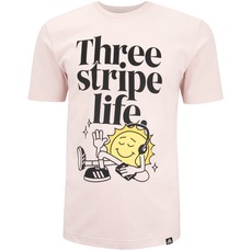 Camiseta Masculina adidas Manga Curta Graphic