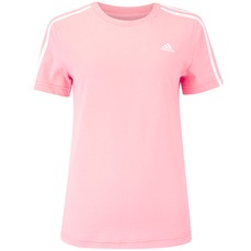 Camiseta Feminina adidas Manga Curta 3 Stripes