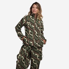 Imagem do produto Jaqueta Puffer Feminina Farm Nylon Forrada Lenço Tucano Gráfico na posição 13 de 5