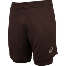 Imagem do produto Bermuda Masculina ASICS Malha 2 em 1 Elástico Logo na posição 30 de 2