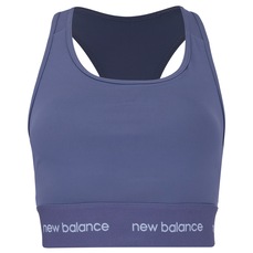 Top Fitness com Bojo Removível New Balance Média Sustentação Sport Essentials Active