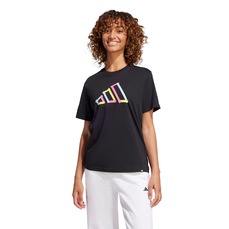 Camiseta Feminina adidas Manga Curta Gráfica