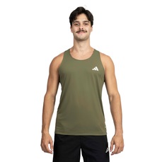 Camiseta Regata Masculina adidas Own The Run 3 Listras