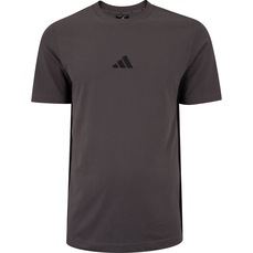 Camiseta Masculina adidas Manga Curta 3 Stripes
