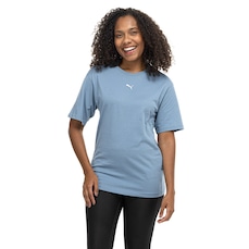 Camiseta Feminina Puma Manga Curta Ess Relaxed Tee