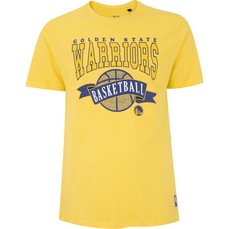 Camiseta do Golden State Warriors Masculina NBA Manga Curta Team N0102