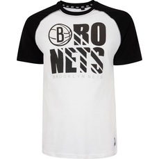 Camiseta do Brooklyn Nets NBA Masculina Estampa Raglan N113A