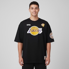 Camiseta do Los Angeles Lakers NBA Masculina N0527 Pennant