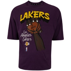 Camiseta do Los Angeles Lakers NBA Masculina Rag Hot Hand NB463