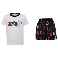 Conjunto Jordan Nike Infantil Camiseta + Bermuda Court Of Legends SP25