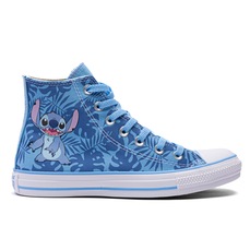 Tênis Unissex Cano Alto Converse X Disney Stitch Chuck Taylor All Star