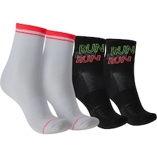 Imagem do produto Kit Meias Para Corrida Esportiva Oxer Cano Médio com 2 Pares - Adulto na posição 28 de 5