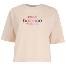 Camiseta New Balance Cropped Reimagined Feminina