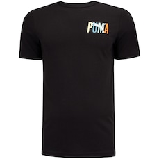 Imagem do produto Camiseta PUMA Essential Graphics Multicolored Feminina na posição 8 de 2