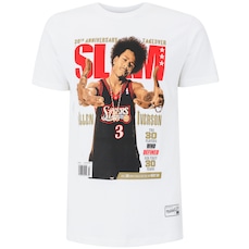 Camiseta Mitchell & Ness Philadelphia 76Ers NBA Slam Masculina
