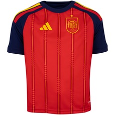 Camisa Seleção Espanha I 25/26 Torcedor adidas Infantil