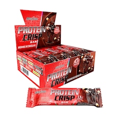 Display Barra de Proteína 45g Integralmédica Protein Crispbar Brownie de Chocolate - 12 Unidades