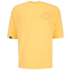 Camiseta Los Angeles Lakers NBA Faux Embossed N0501 Masculina