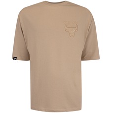 Camiseta Chicago Bulls NBA Faux Embossed N0502 Masculina