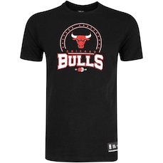 Camiseta Chicago Bulls NBA Circles Bulls N0915 Masculina
