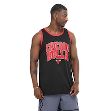 Camiseta Regata Chicago Bulls NBA Heritage N0637 Masculina