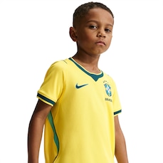 Imagem do produto Camisa Brasil Nike I 2026/27 Torcedor Pro Criança na posição 6 de 5
