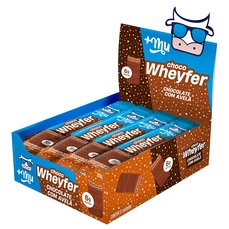 Imagem do produto Caixa MU Chocowheyfer Chocolate com Avelã com 12 Unidades na posição 7 de 2