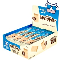 Imagem do produto Caixa MU Chocowheyfer Chocolate Branco com 12 Unidades na posição 8 de 2