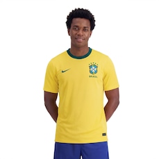 Imagem do produto Camisa Brasil Nike I 2026/27 Fã Masculina na posição 4 de 2