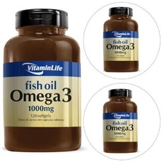 Imagem do produto Omega 3 VitaminLife 1000mg - 120 Cápsulas - 3 Frascos na posição 4 de 3