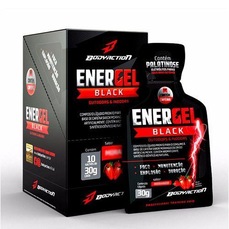 Imagem do produto Energético em Gel Body Action Energel Black - Morango - Caixa com 10 Sachês na posição 14 de 2