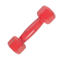 Halter Sextavado Yangfit Emborrachado - 2kg