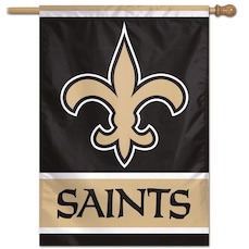 Bandeira Vertical WinCraft Logo Team New Orleans Saints - 70x100cm