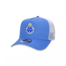 Imagem do produto Boné Aba Reta do Cruzeiro New Era 9Forty A-Frame - Trucker - Snapback - Adulto na posição 12 de 5