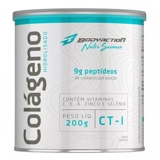 Imagem do produto Colágeno Hidrolisado BodyAction Nutri Science - Natural - 200g na posição 4 de 2