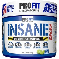 Imagem do produto Insane Explosion Extreme Pre-Workout ProFit Limão - 200g na posição 28 de 2