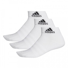 Kit de Meias Cano Curto adidas Light Ank com 3 Pares - 38 a 40 - Feminino